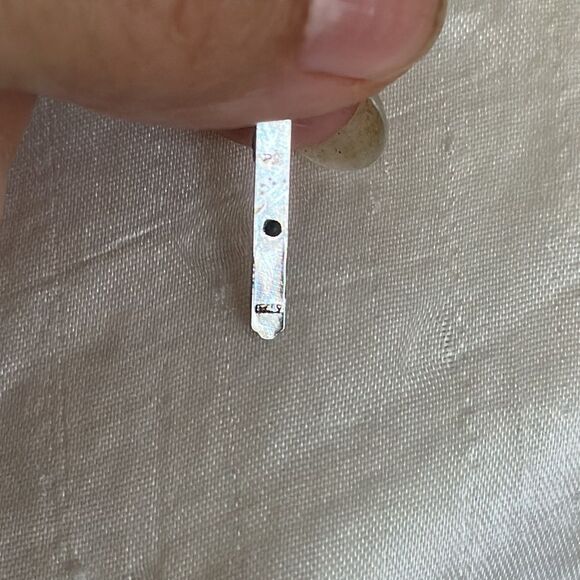 Vintage Italian made silver tone Inri Jesus on the Cross pendant for a rosary - Picture 3 of 5